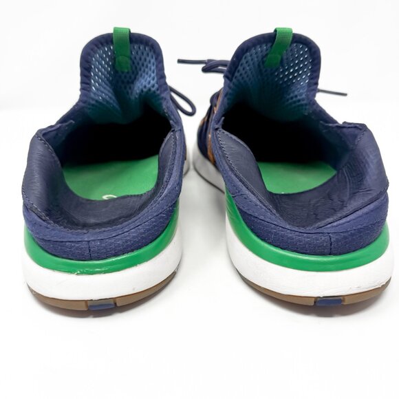 Olukai Mio Li Sneakers Men's 11 Navy Bamboo 10440-548Z Comfort Casual Shoes - Picture 5 of 12